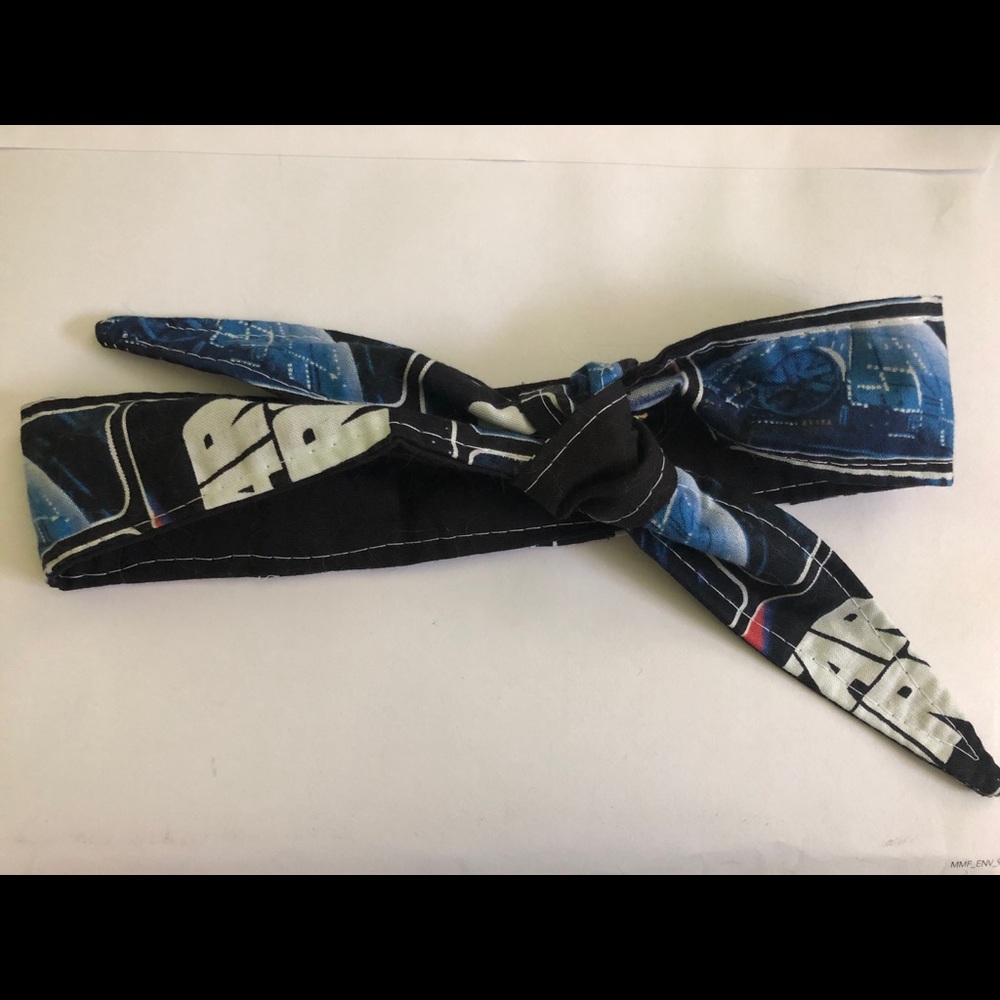 Star Wars inspired tie headband
